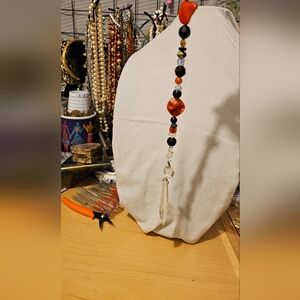 Halloween suncatcher artisan made upcycled